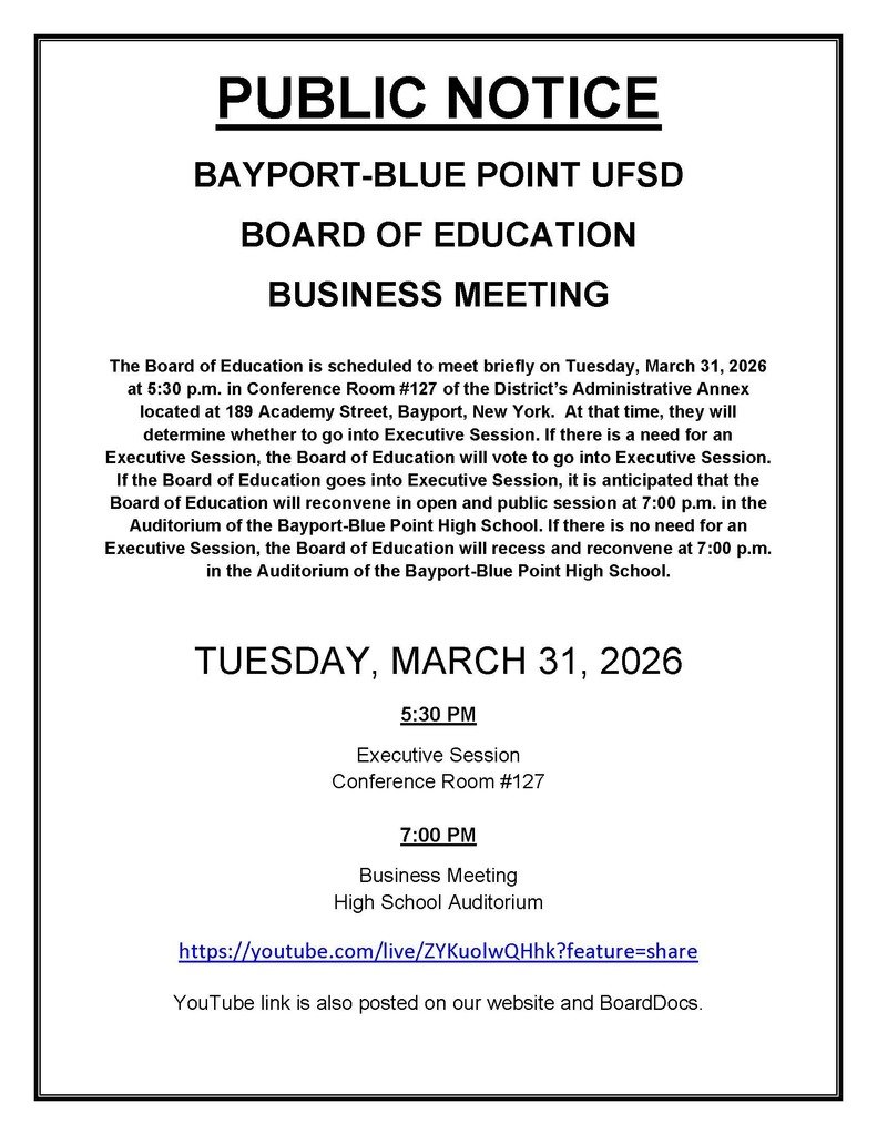 Bayport-Blue Point tweet media
