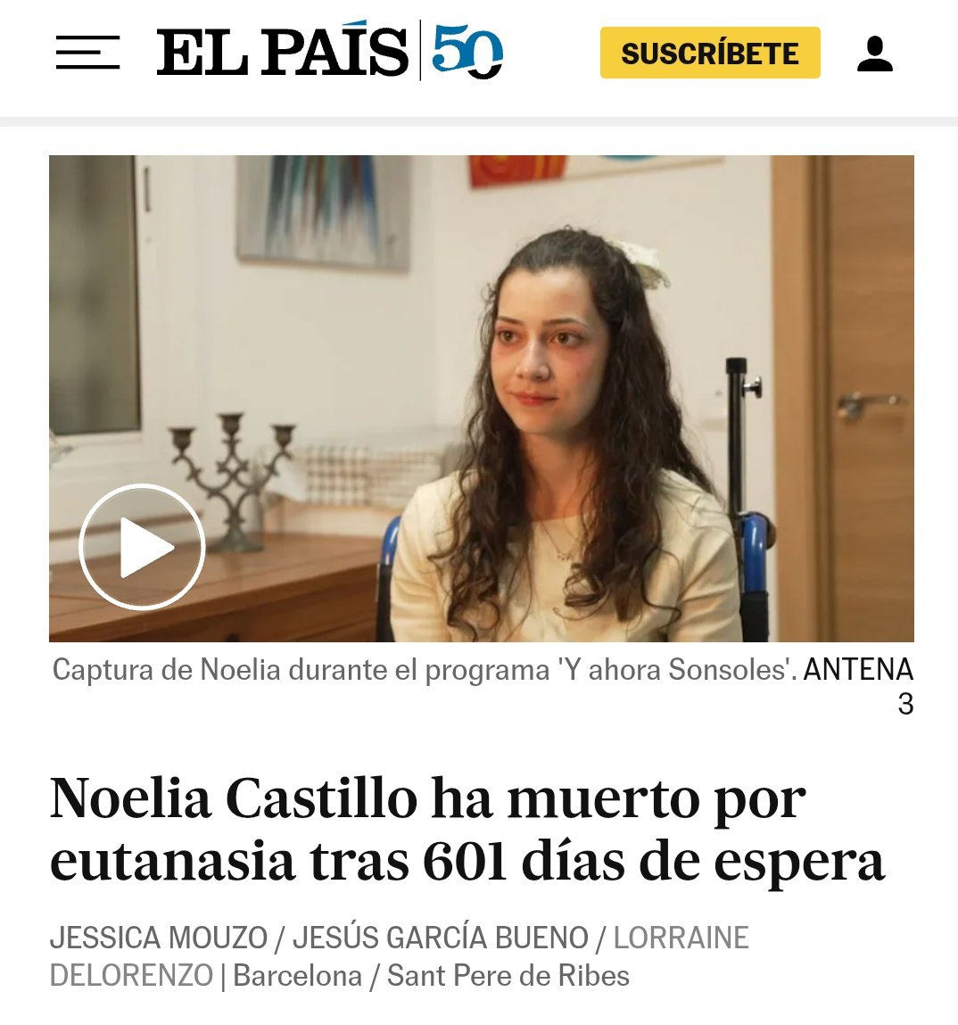 ABANDONARLA, CERTIFICAR SU MUERTE Y APLAUDIRLO: LA CADENA DE UNA ESTUPIDEZ COLECTIVA ... Quieres leer una publicación que crítica este abandono... Mira esto.
facebook.com/share/p/17bqyf…