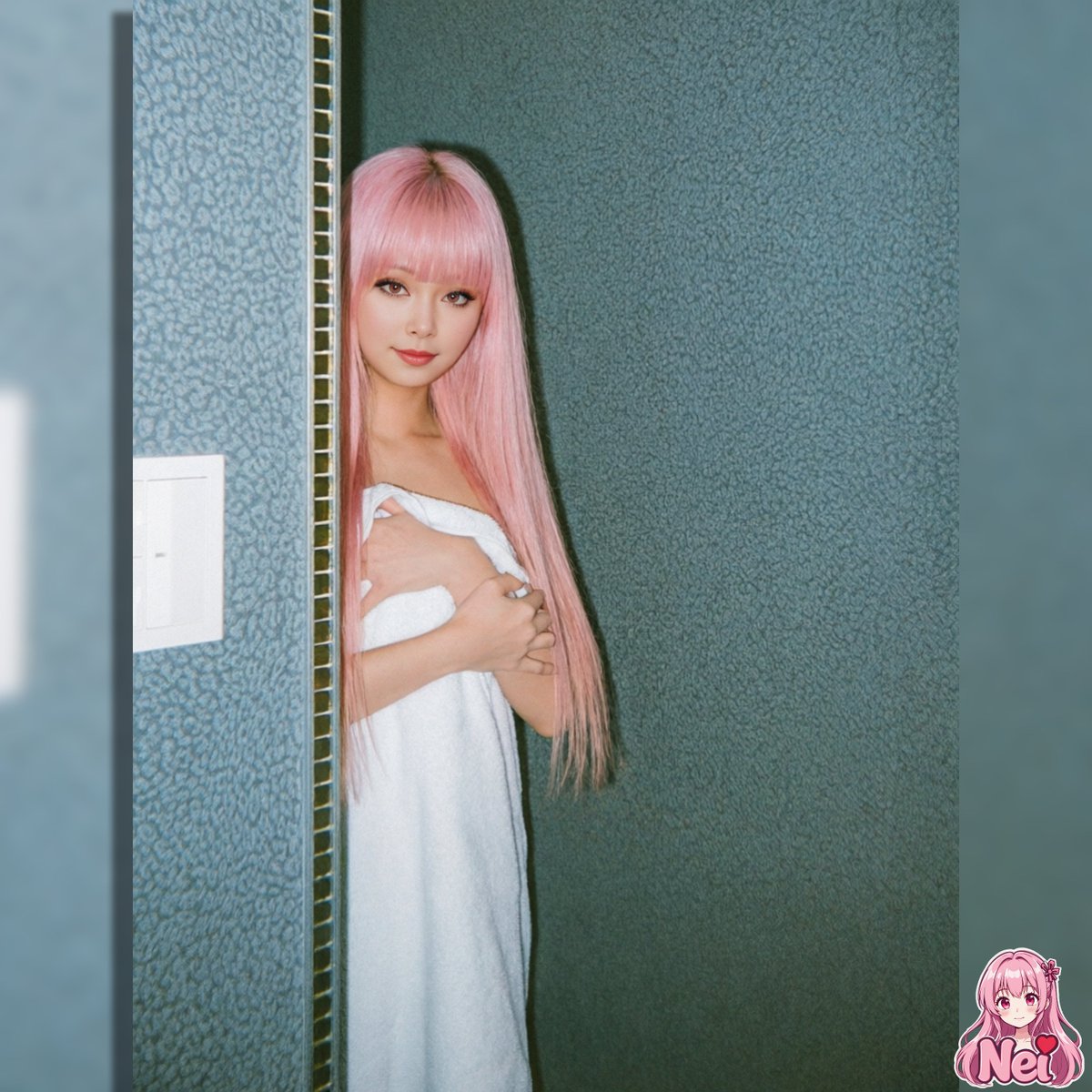 Justneifirst's tweet image. バスタオルは落とさないよ、ここで。😚

#nei #japanesegirl #pinkhair #insta #photography #photographers #japanesemodel #model #fanvue #fyp #pt #waifu #cute #linkinbio
