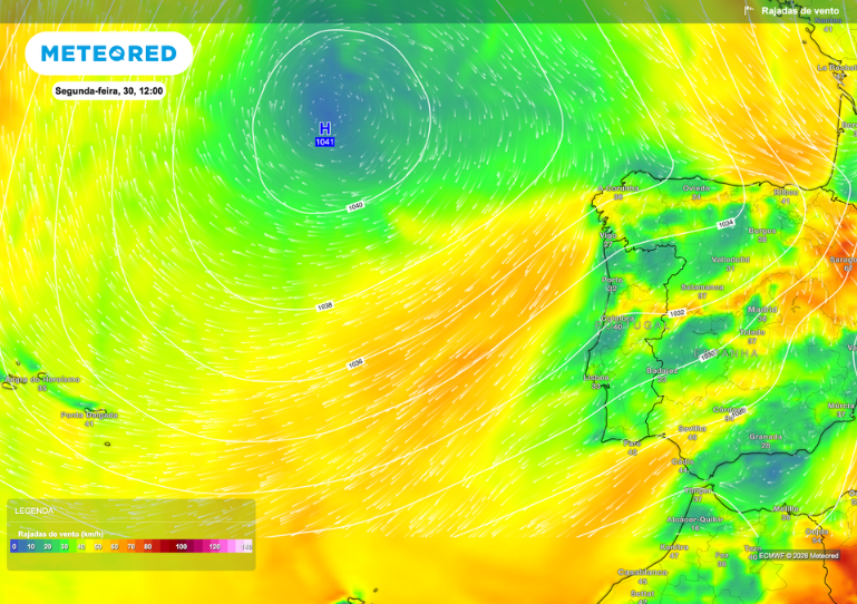 Meteored Portugal tweet media