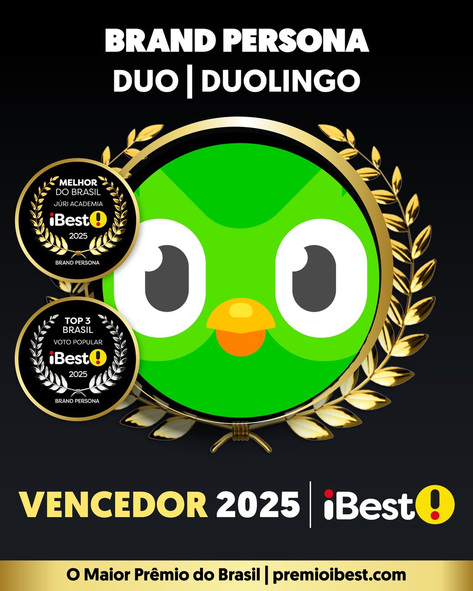 Prêmio iBest tweet media