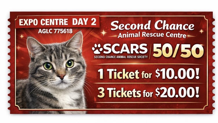 Second Chance Animal Rescue Society (SCARS) tweet media