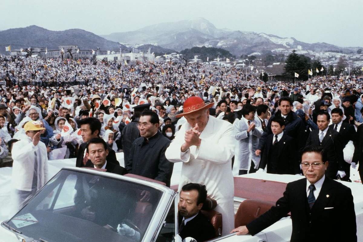Prior to his 1981 visit to Japan, Pope John Paul II studied the Japanese language on a daily basis for two and a half months. His tutor was Father Nishiyama, a Franciscan who had been raised in an orphanage founded by Saint Kolbe's companion Brother Zeno.