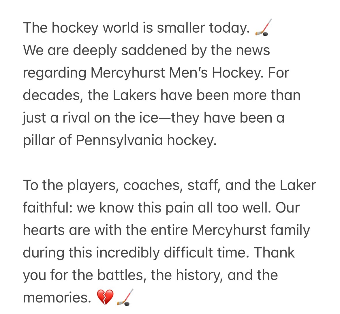 Colonial Hockey Foundation tweet media