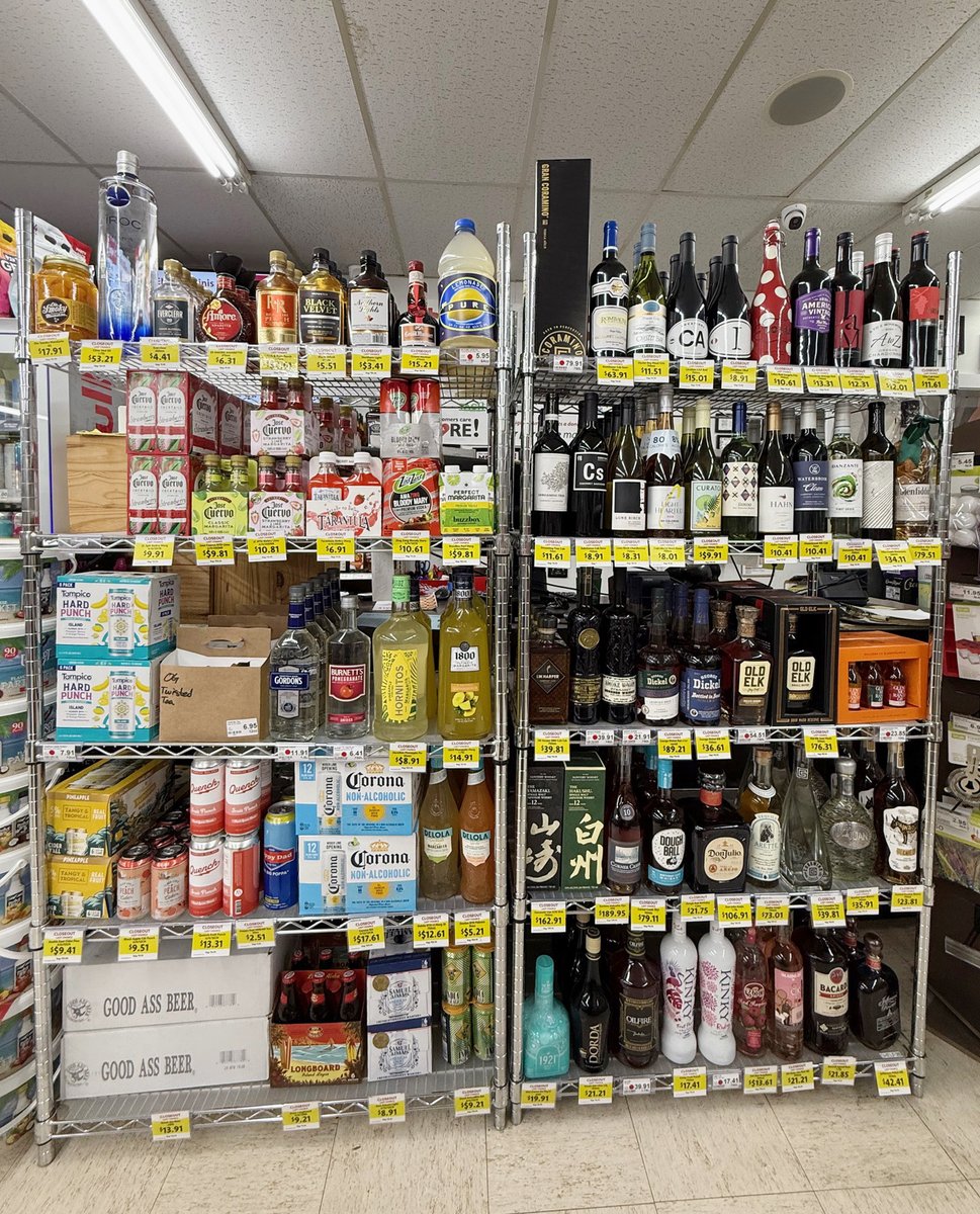 MarysLiquor's tweet image. It's FRIDAY! On your way out to the weekend, be sure to stop in and check out the amazing offers on Mary's #Closeout wall!