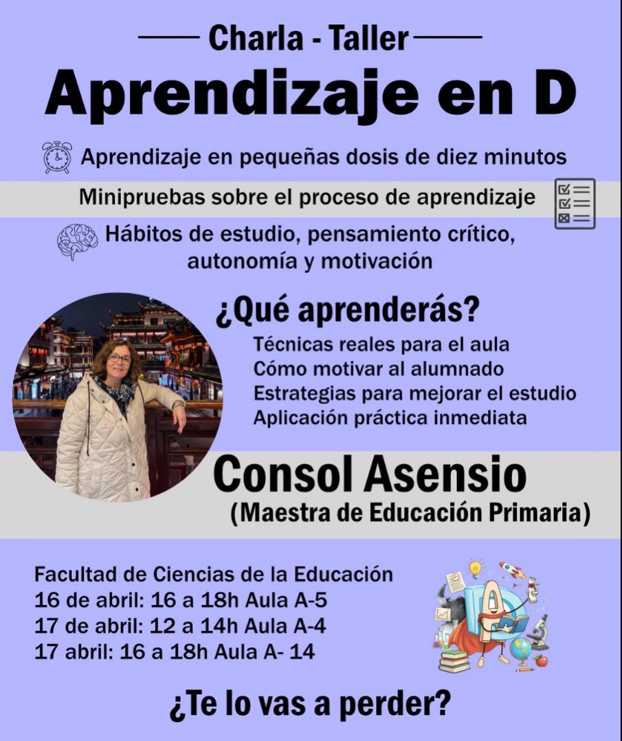 Facultad Ciencias de la Educación UGR tweet media