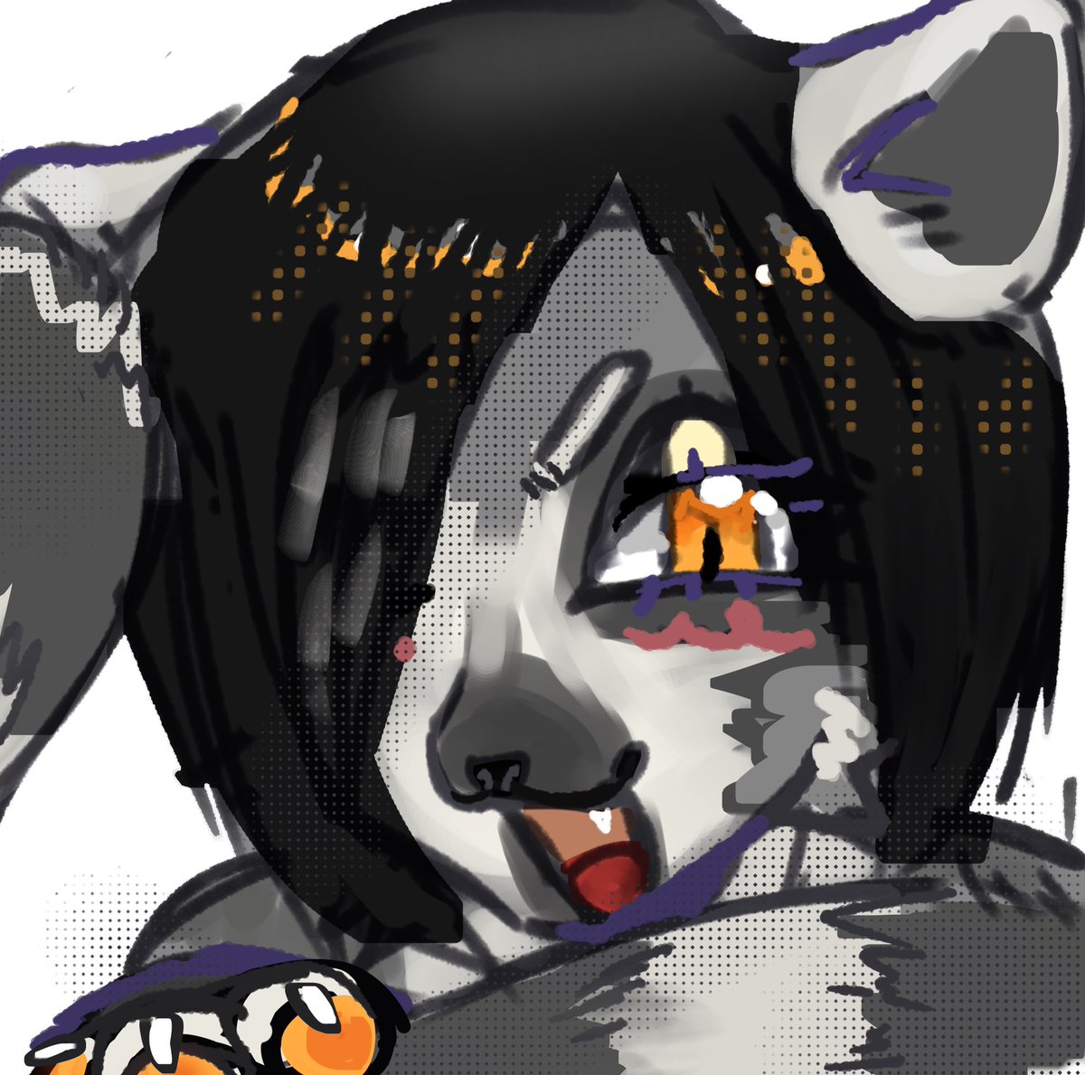 darylsmain's tweet photo. @ciragen My best friend has a lemur sona!! https://t.co/mOzB4II3D4