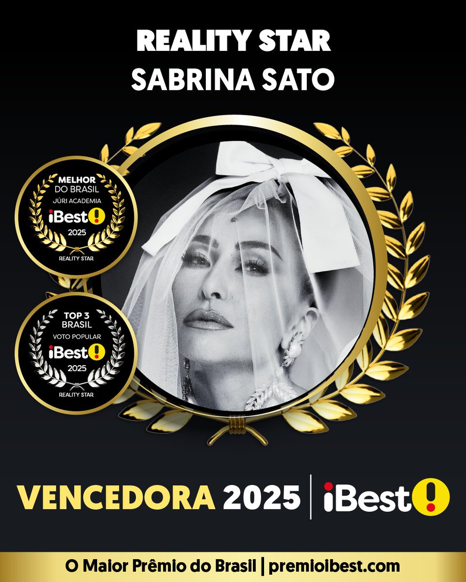 Prêmio iBest tweet media