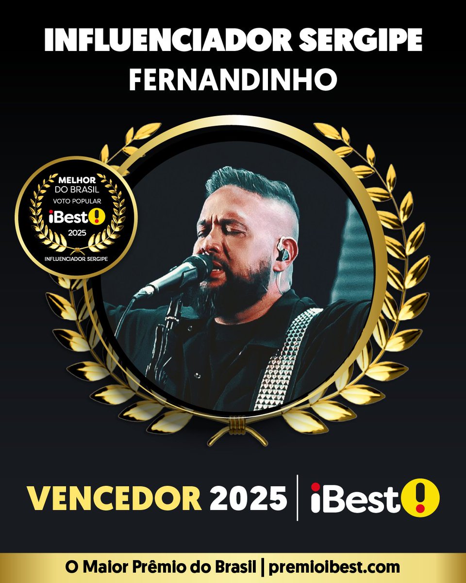 Prêmio iBest tweet media