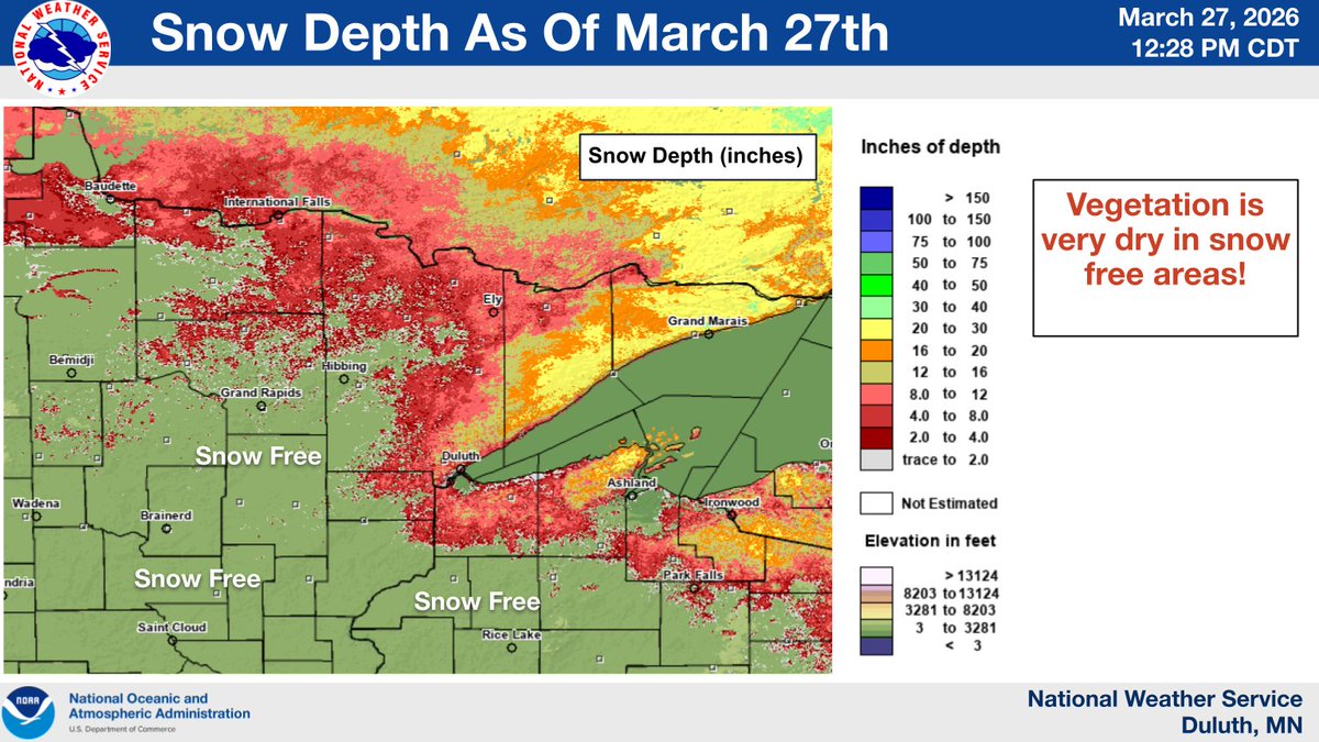 NWS Duluth tweet media