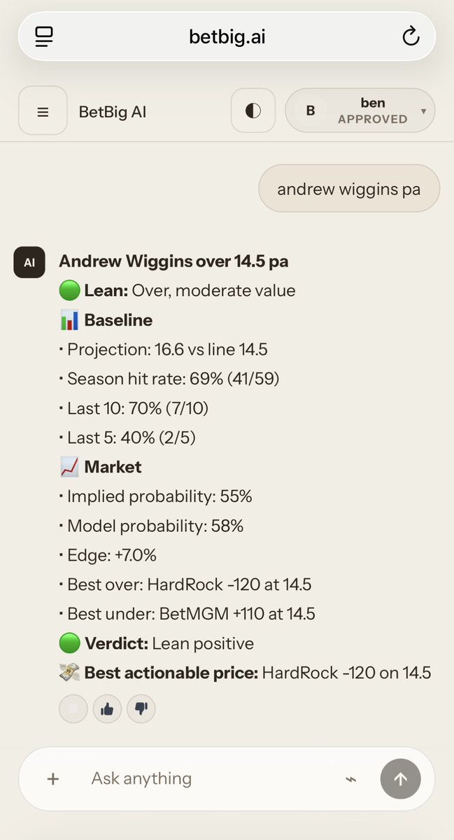 BetBigAI tweet media