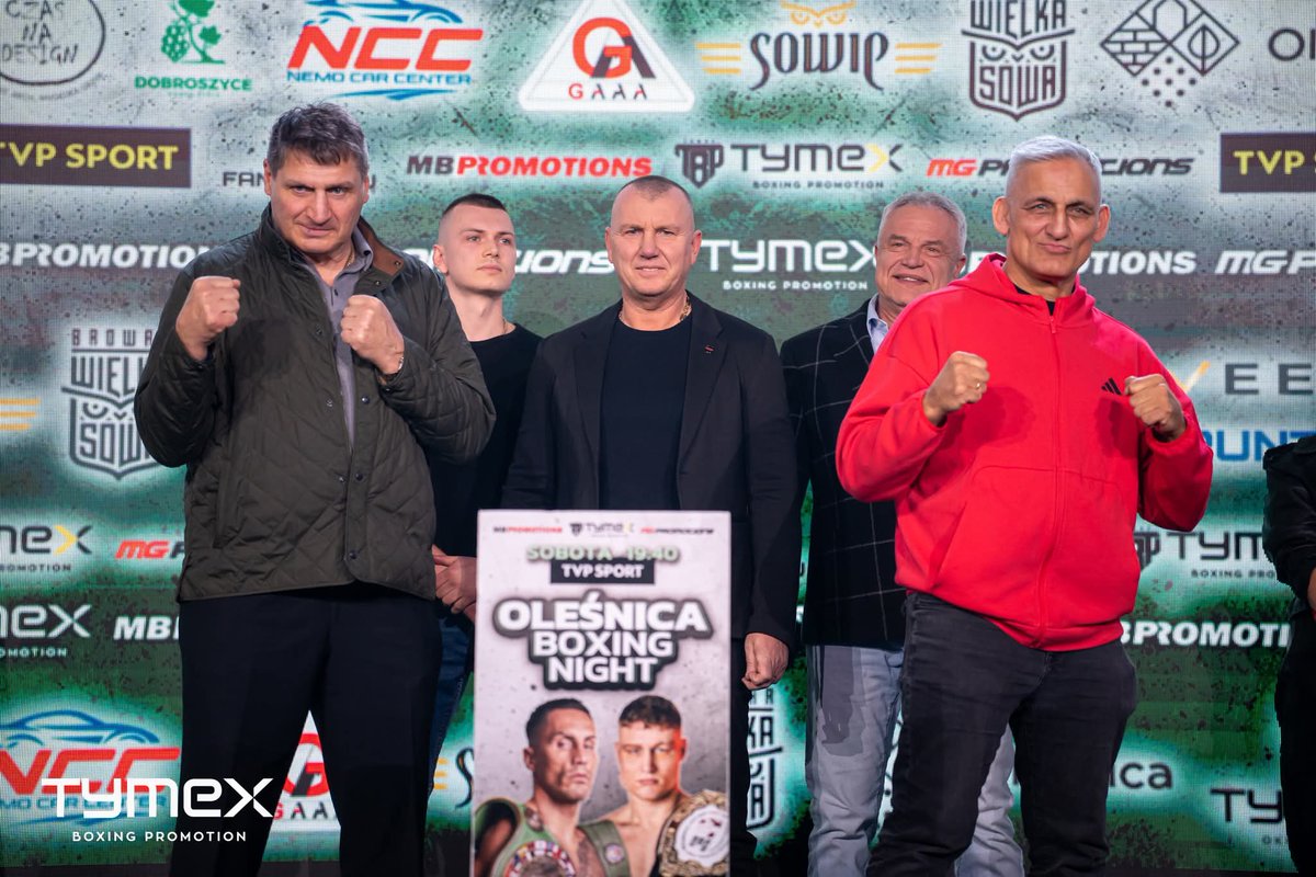TymexBoxing's tweet photo. Historyczny moment w polskim boksie!
GOŁOTA vs BARTNIK przed OLEŚNICA BOXING NIGHT.

Już jutro NA ŻYWO w TVP Sport 

#boks #olesnica #tvpsport https://t.co/lK8tIUXFbP