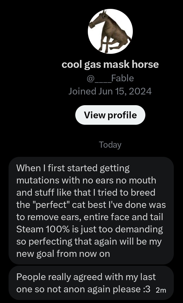 Mewgenics Takes & Confessions tweet media