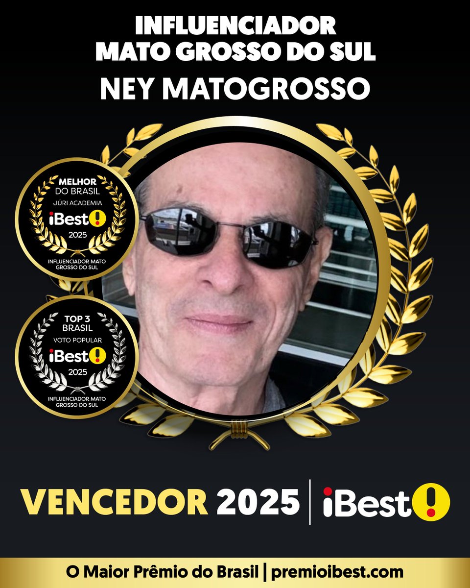 Prêmio iBest tweet media