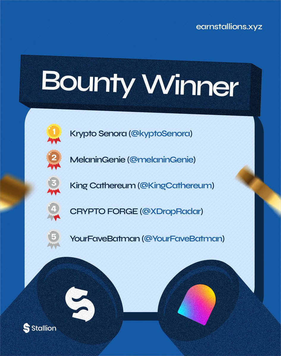 stallionsearn's tweet image. The results for the @normalfi bounty are here,

The sheer volume and quality of the submissions we received were nothing short of incredible. 
This level of participation proves that talent within the Stellar ecosystem is expanding rapidly as more builders explore new frontiers