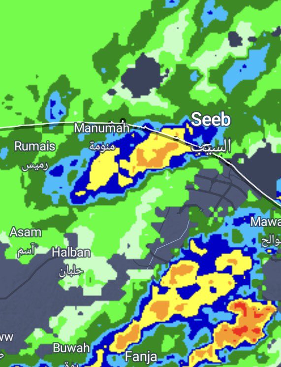OmanRain213's tweet photo. تشكل خلية رعدية على السيب⛈️
مع بداية الأمطار الغزيرة على محافظة مسقط
منقول | تصوير خالد البلوشي
#منخفض_المسرات https://t.co/OCMec822c8