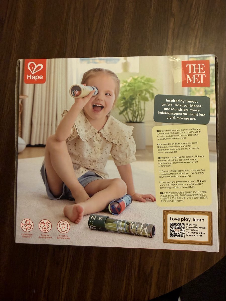 gaynycdad's tweet image. So many great artists to teach the kids about! This collab between @Hapetoys and the @metmuseum,  is amazing! Buy them all!
#gifted 

Shop the collection now!

toys.hape.com/pages/the-met-…