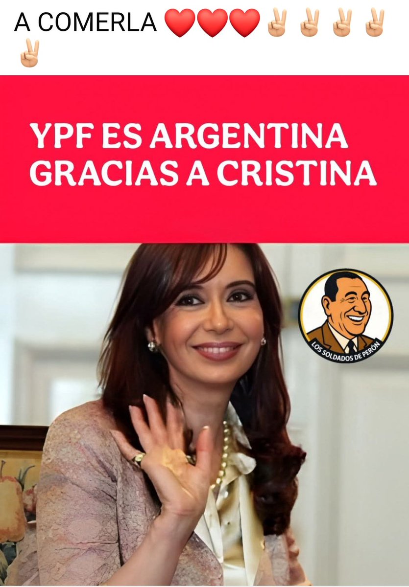 Monicamun_7's tweet photo. @CFKArgentina @lanegratuc71 https://t.co/PHe7J5RduS