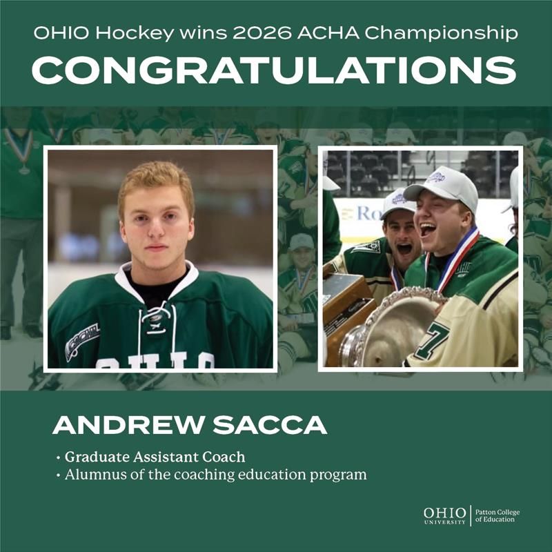 Ohio University Masters in Coaching Education tweet media