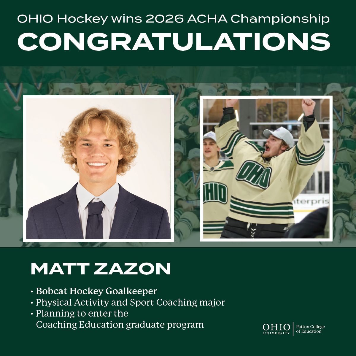 Ohio University Masters in Coaching Education tweet media