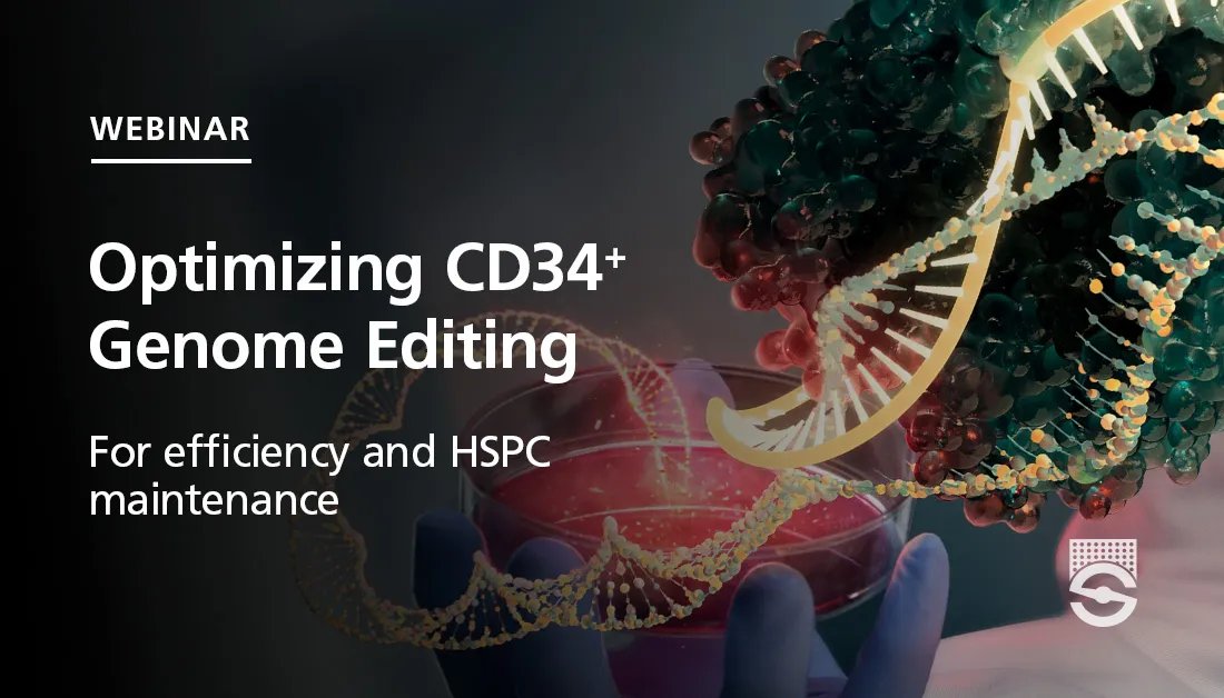 Immune_News's tweet image. The webinar of your dreams has come to fruition! 💤 ☁️✨

Discover ways to optimize #GenomeEditing conditions for CD34+ cells, overcome HSPC gene editing challenges, and much more! @STEMCELLTech 

bit.ly/3FqJEOo