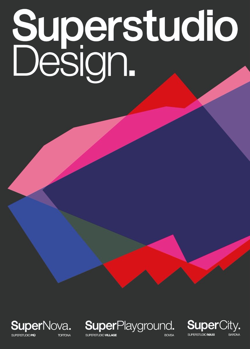 Superstudio alla Milano Design Week 2026: Una Nuova Mappa Urbana

agenziaomniapress.com/2026/03/supers…

#MDW2026 #Superstudio