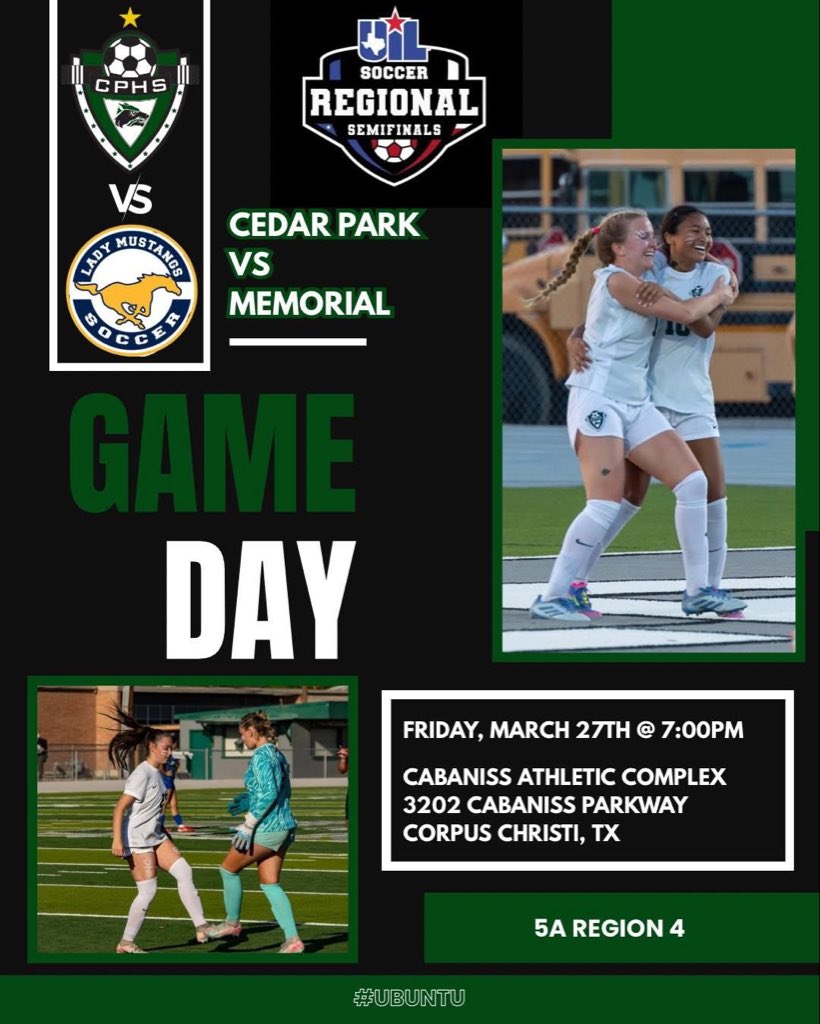 CPHSWomenSoccer's tweet photo. Its going to be a classic, facing undefeated Mcallen Memorial, regional semis here come!
#ubuntu #cpdna
@CoachQCPProud @LeanderisdATH @var_austin @50_50Pod @thefalse9tx @tascosoccer https://t.co/rTERagvlX1
