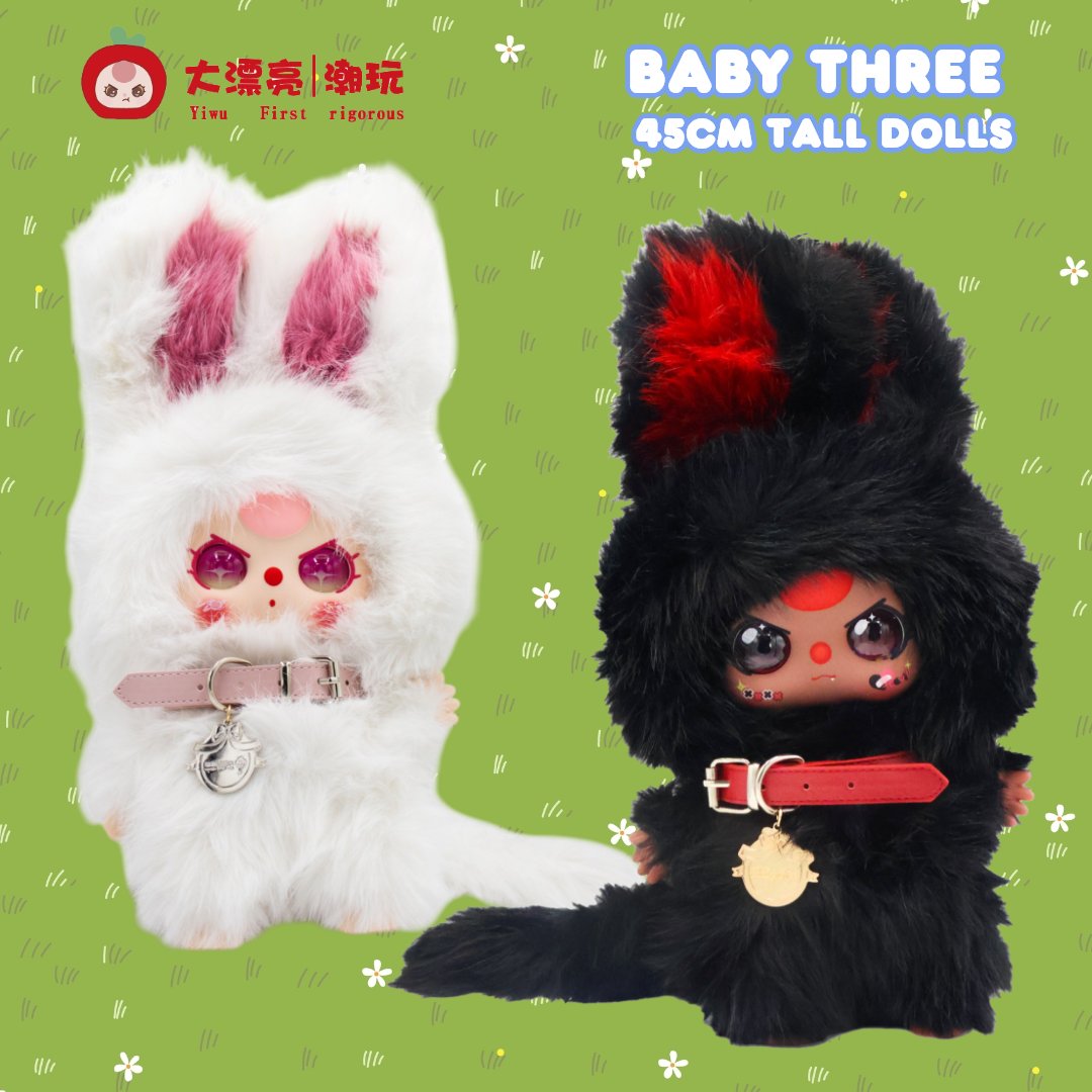 Imports_Dragon's tweet image. Bunnies everywhere 🐰💛
Little Rabbit Return, Lilyrabbit Town, and Baby Three Tall Dolls.

🔗 shorturl.at/NiLG2
#BabyThree #blindbox
