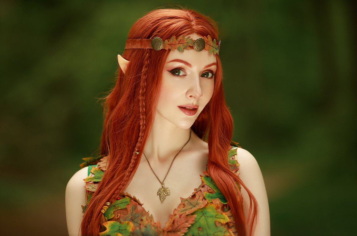 A beautiful elf queen ️ Ginger fantasy from our goddess Keller for # ...