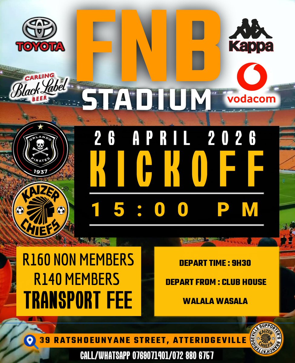 Kaizer Chiefs Atteridgeville Branch tweet media
