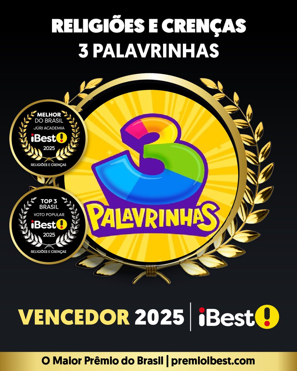 Prêmio iBest tweet media