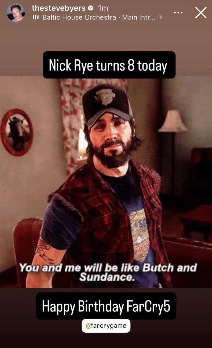 aw steve posting about fc5 anniversary 🥲