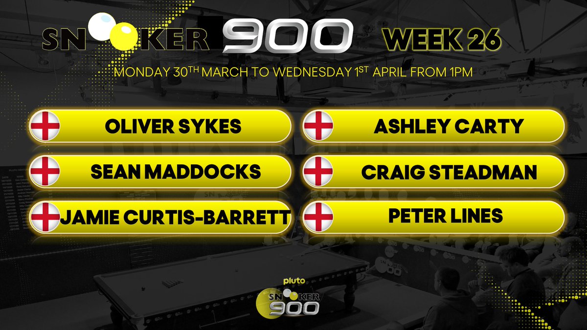 Snooker Legends tweet media