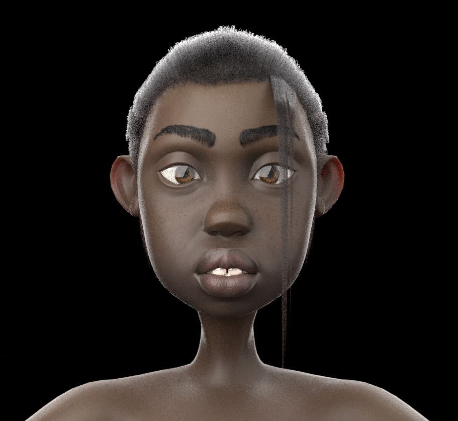 iamkaynon's tweet image. Nene.
10 years old. Quiet, observant… but always thinking ahead.
Still deep in look development — refining skin, hair, and personality.
Every detail matters because she’s not just a model… she’s a character.
#3DCharacter #LookDev #WIP #kaynon3d #Blender3D