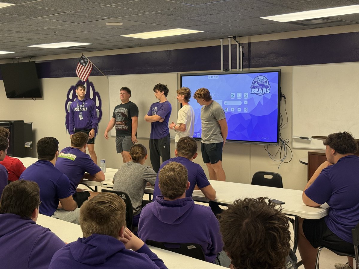 CHEROKEE BLUFF FOOTBALL tweet media