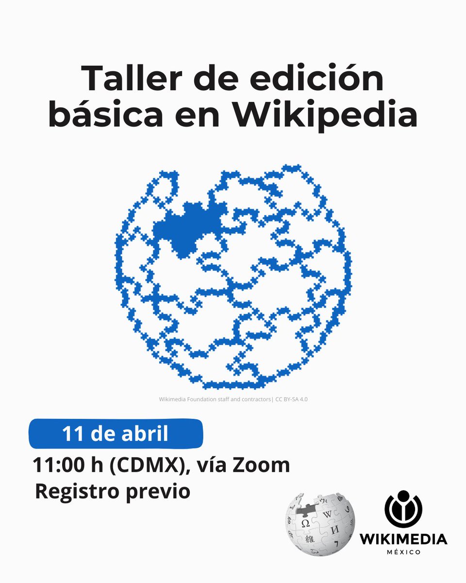 Wikimedia México tweet media