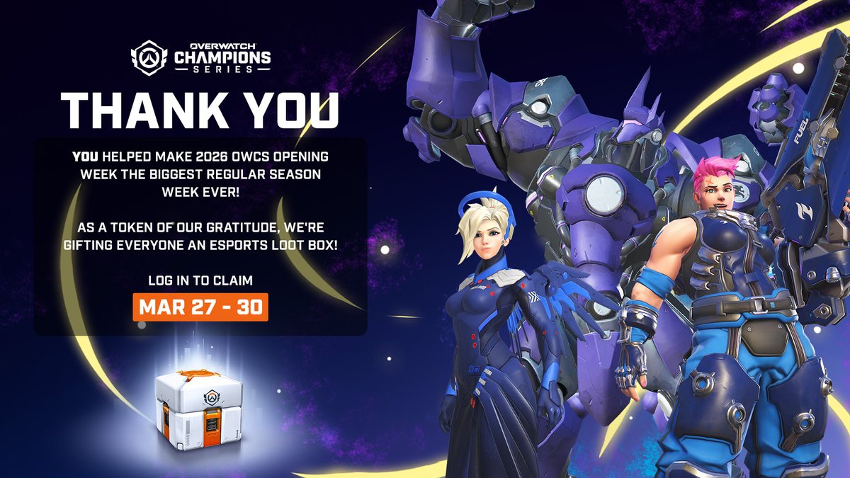 Overwatch Esports tweet media