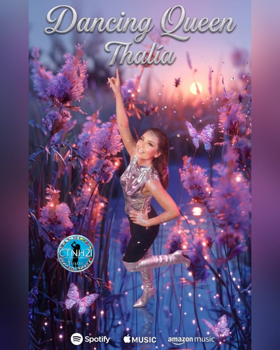 mariabelda50's tweet image. 🕺🏻🪩💜 Este Viernes súbele el volumen a #DancingQueen de @thalia La Presentación en YouTube ➡️ youtu.be/5YCPLi8G0-s?si… DALE PLAY a este clásico. Incluido en su álbum “Todo Suena Mejor en Cumbia”. Disponible en Plataformas Digitales.

¡¡Apóyala reproduciendo!

@thalia_fcctnh2