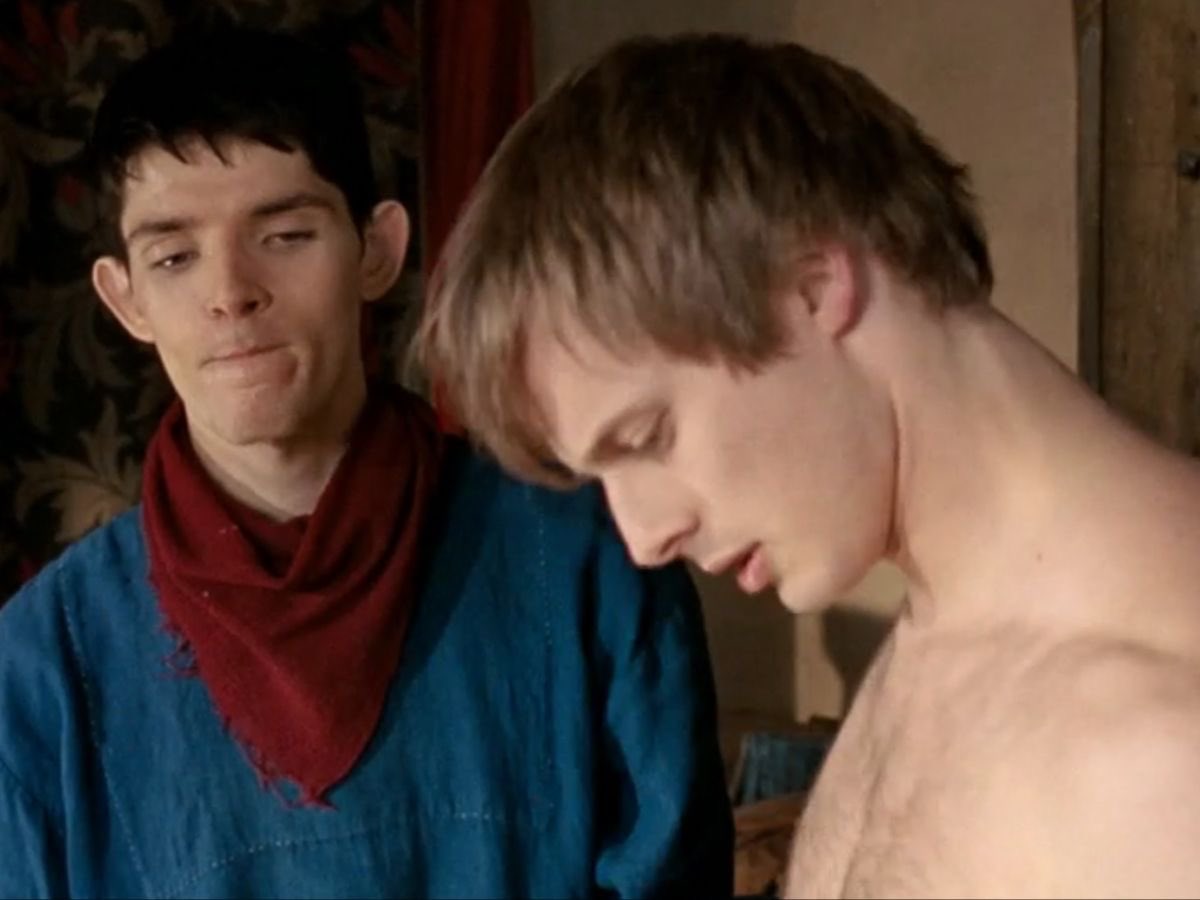 Just look at these pair. #merthurmoments #merthurlove