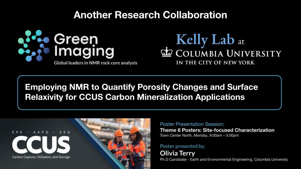 GreenImagingT's tweet photo. NMR for Carbon Mineralization?
If you’re going to CCUS 2026, check out our latest research collaboration with Columbia University’s Kelly Lab. 
Presenting on Monday @ 9:00am - 5:00pm

@Columbia 
#CCUS2026  #CarbonStorage  #CCUS  #NMR https://t.co/z6fXliuQJk