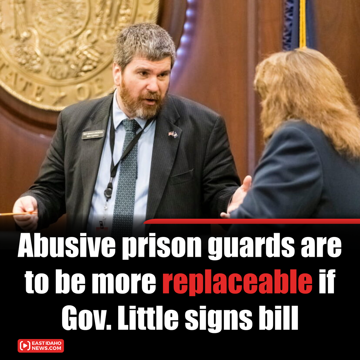 EastIDNews's tweet image. A bill that would make it easier for prosecutors to charge prison staff accused of sexually abusing inmates passed the Idaho Senate on Tuesday and is now awaiting final approval from Gov. Brad Little.

eastidahonews.com/2026/03/idaho-…

#EastIdahoNews #prisonreform #lawandjustice