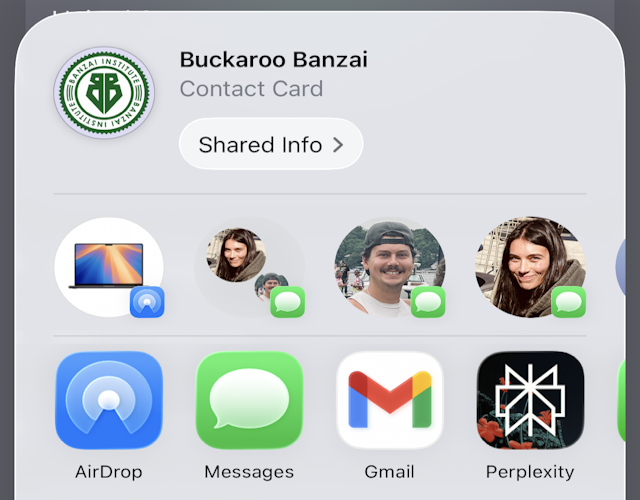 DaveTaylor's tweet image. Android users can share Contacts with instant QR codes quite easily, but, sadly, iOS doesn't support the same feature in Contacts on the iPhone. Instead, it's best to share it as a vCard. Here's how, step by step... askdavetaylor.com/how-to-share-c… #iphone #qrcodes #android