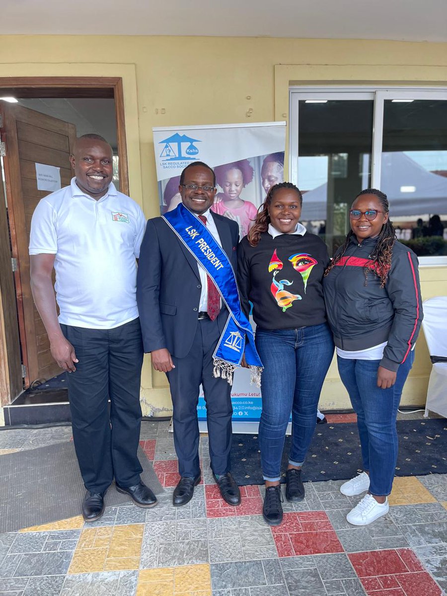 LSKSacco's tweet photo. Today, we joined the Law Society of Kenya during their Annual General Meeting.
 We were privileged to receive the newly sworn-in President of LSK, Mr. Charles Kanjama, at our information desk, where he encouraged all advocates to continue to patronage LSK Sacco products . https://t.co/s8f8W2ReGA