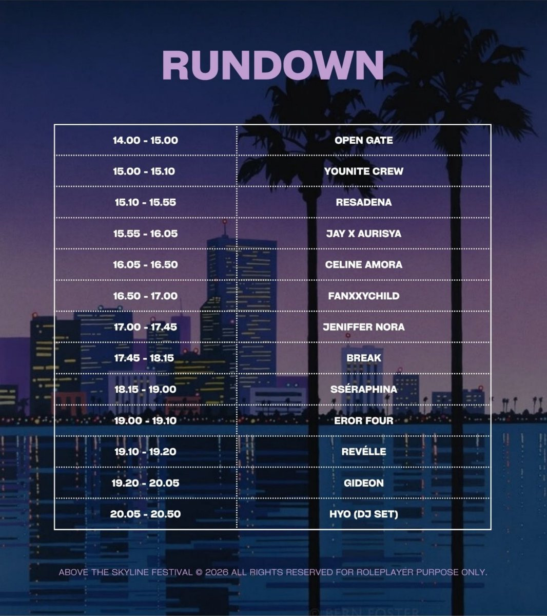 Above The Skyline Festival tweet media