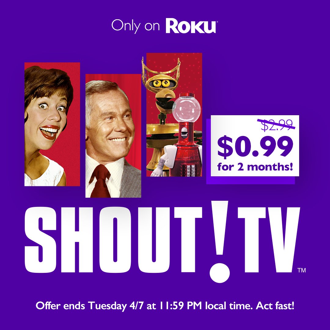 Shout! TV tweet media