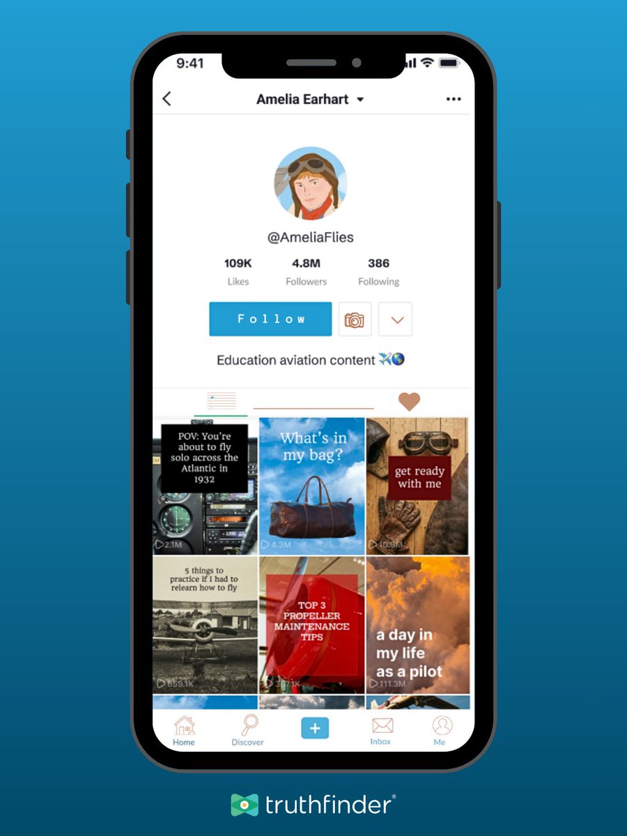 TruthFinder tweet media