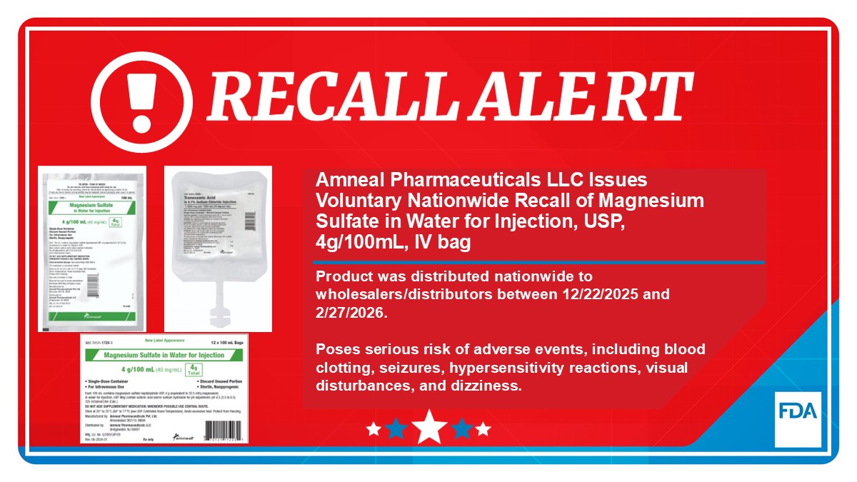 U.S. FDA Recalls tweet media