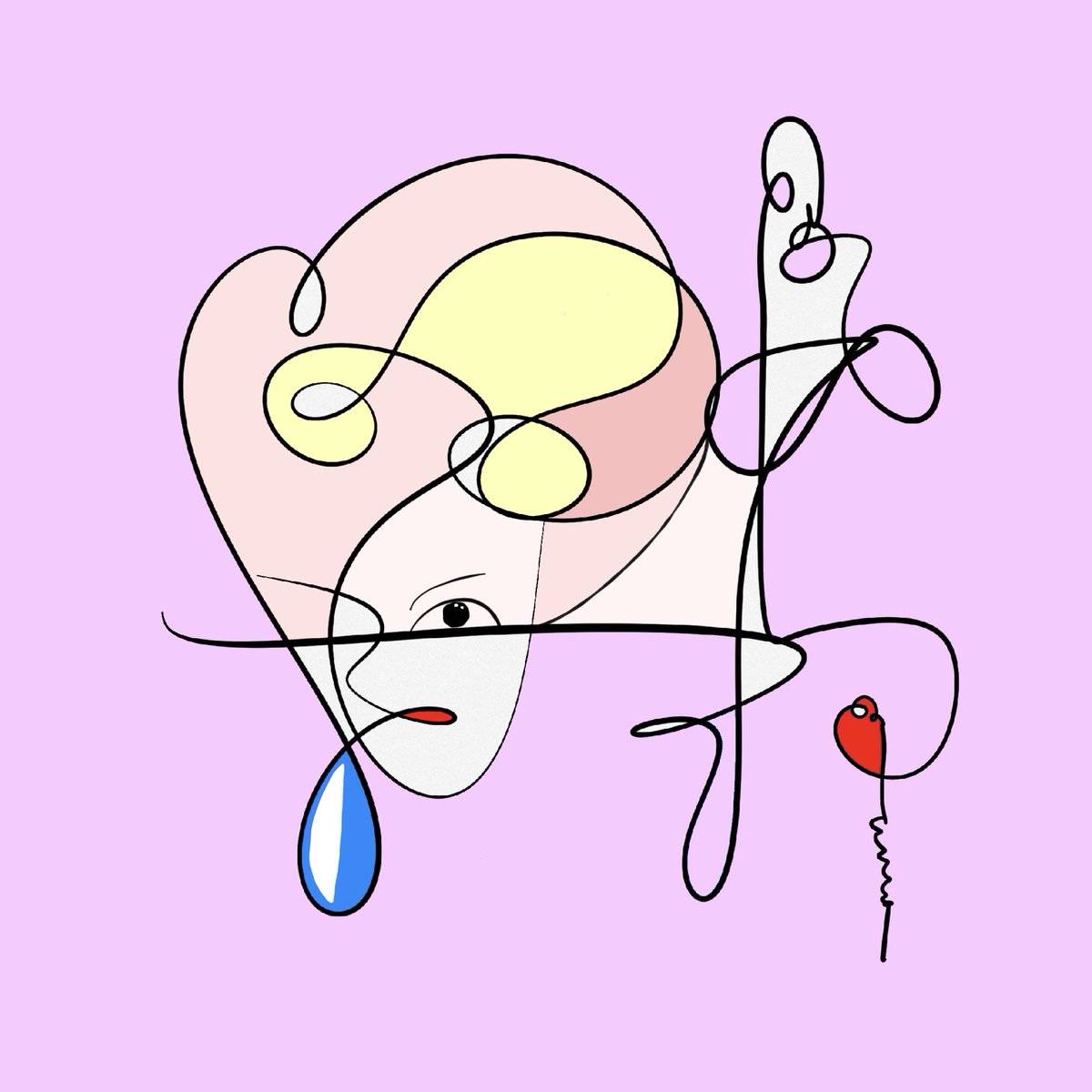 #LesParapluiesDeCherbourg #NouvelleVague #ArtAbstrait #Rêverie
カトリーヌドヌーブ☂️