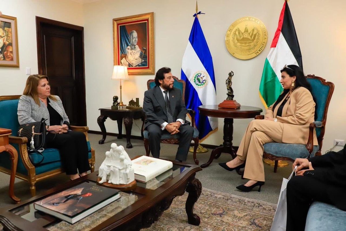 Embajada de Palestina en El Salvador tweet media