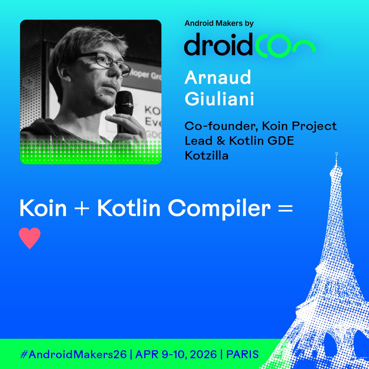 Android Makers by droidCon 2026 tweet media